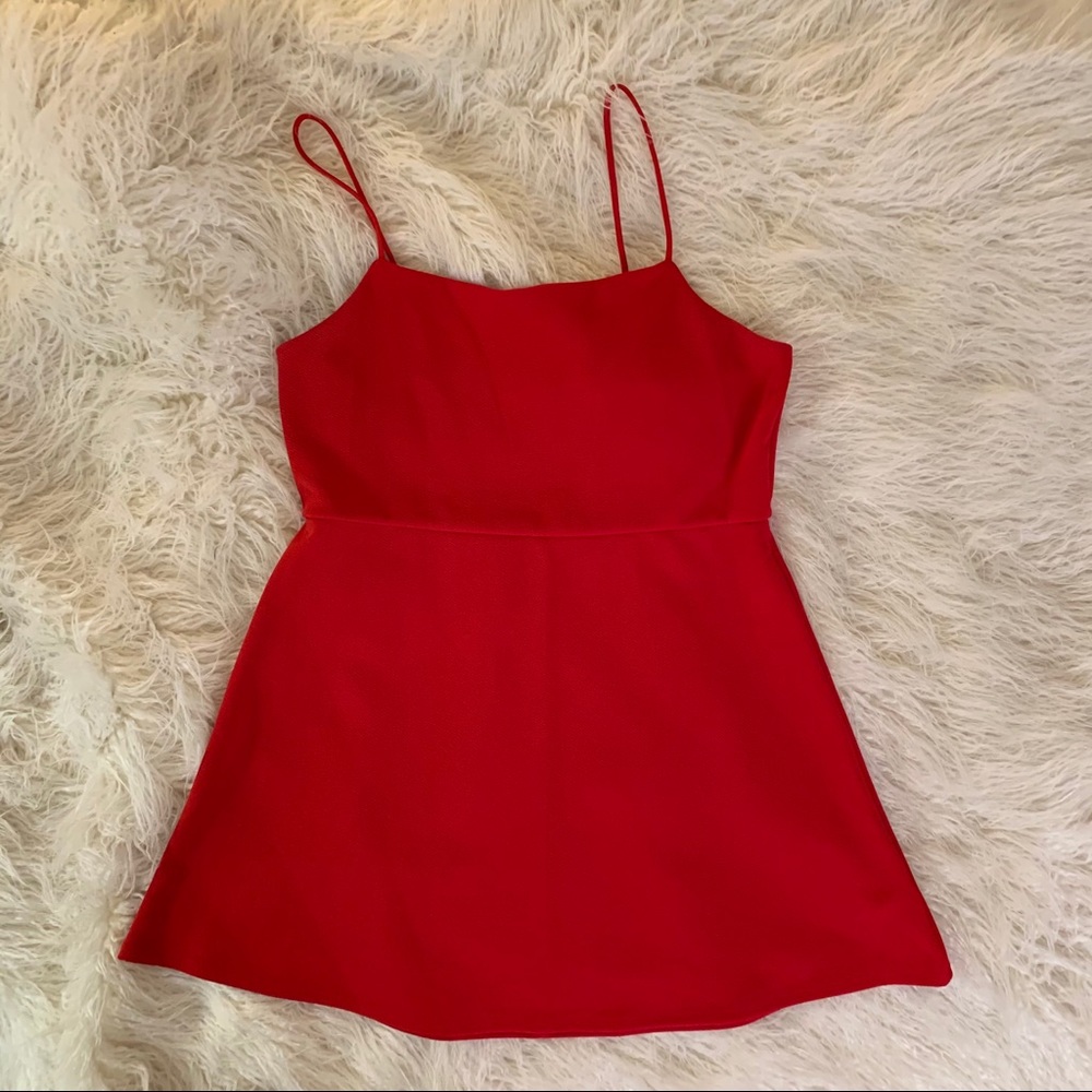Wild Fable red skater dress